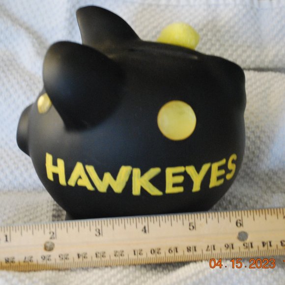 University of Iowa Piggy Bank - Picture 2 of 4